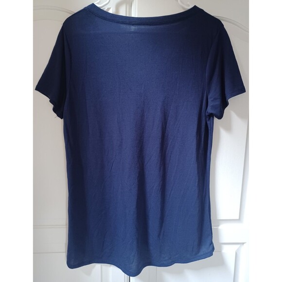 DC COMICS SUPERMAN WOMENS NAVY T-SHIRT SIZE XL NWT KOHLS - Picture 2 of 6